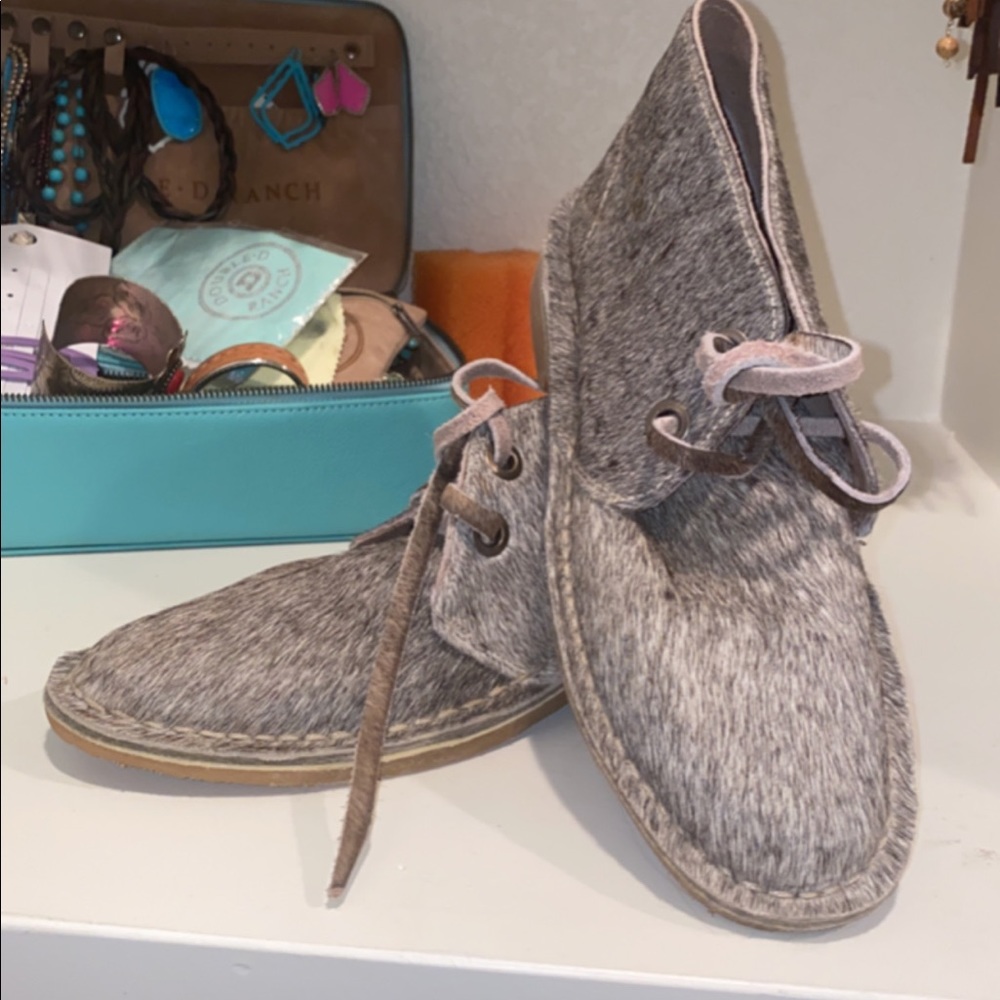 Cowhide Mules